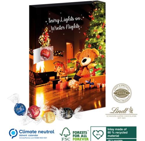 Branded Advent Calendars Lindt  Luxury Extra Large Lindor 